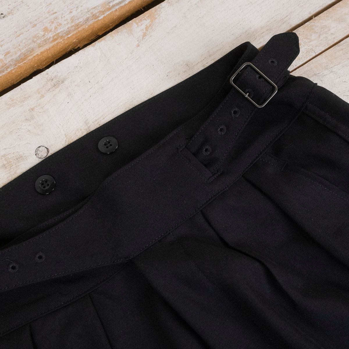 Army Serge Ghurkha Breeches Schwarz