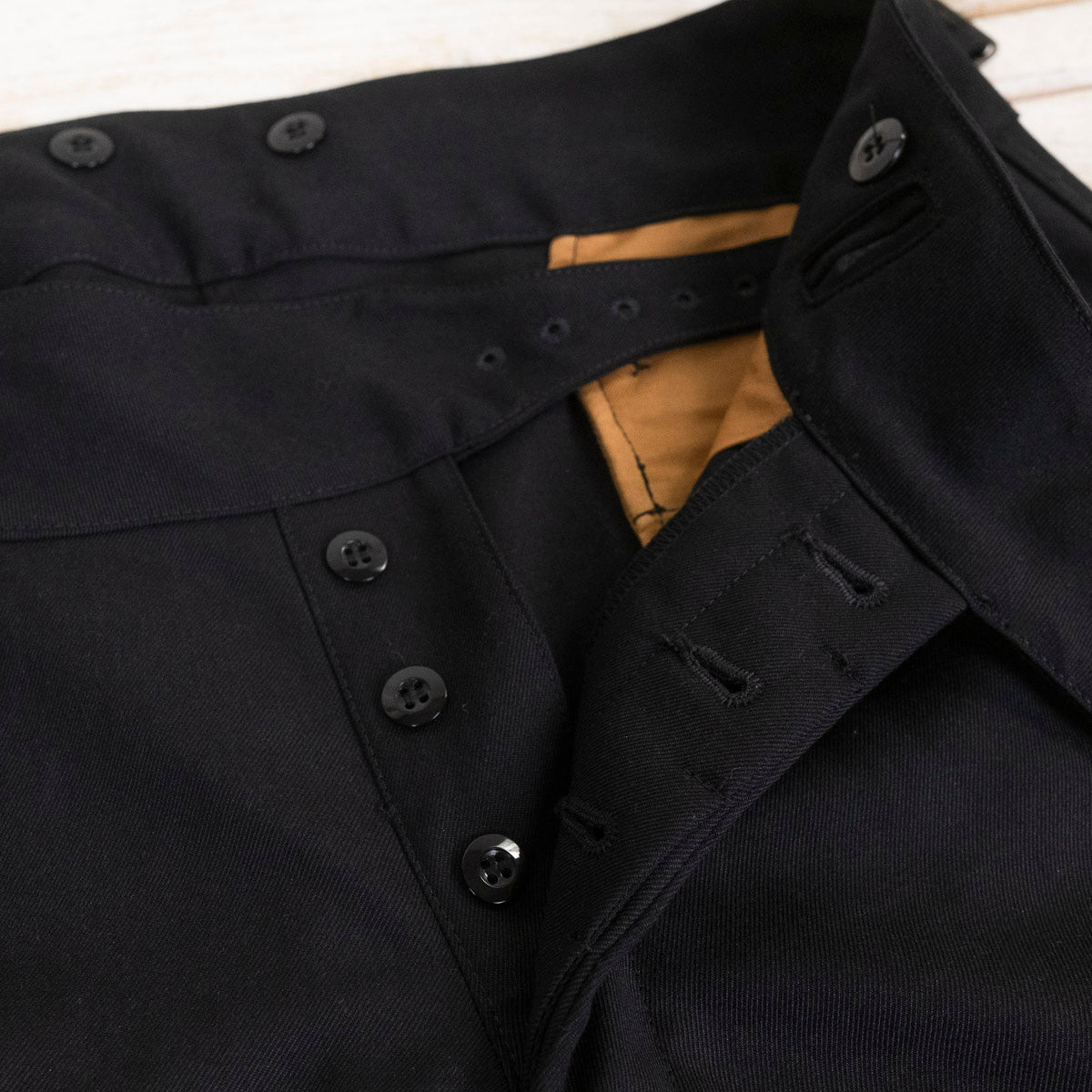 Army Serge Ghurkha Breeches Schwarz