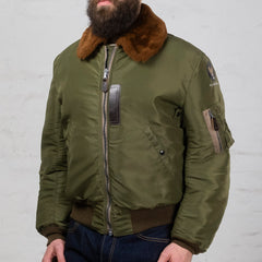Buzz Rickson's BR15321 B-15 Flight Jacket Olive