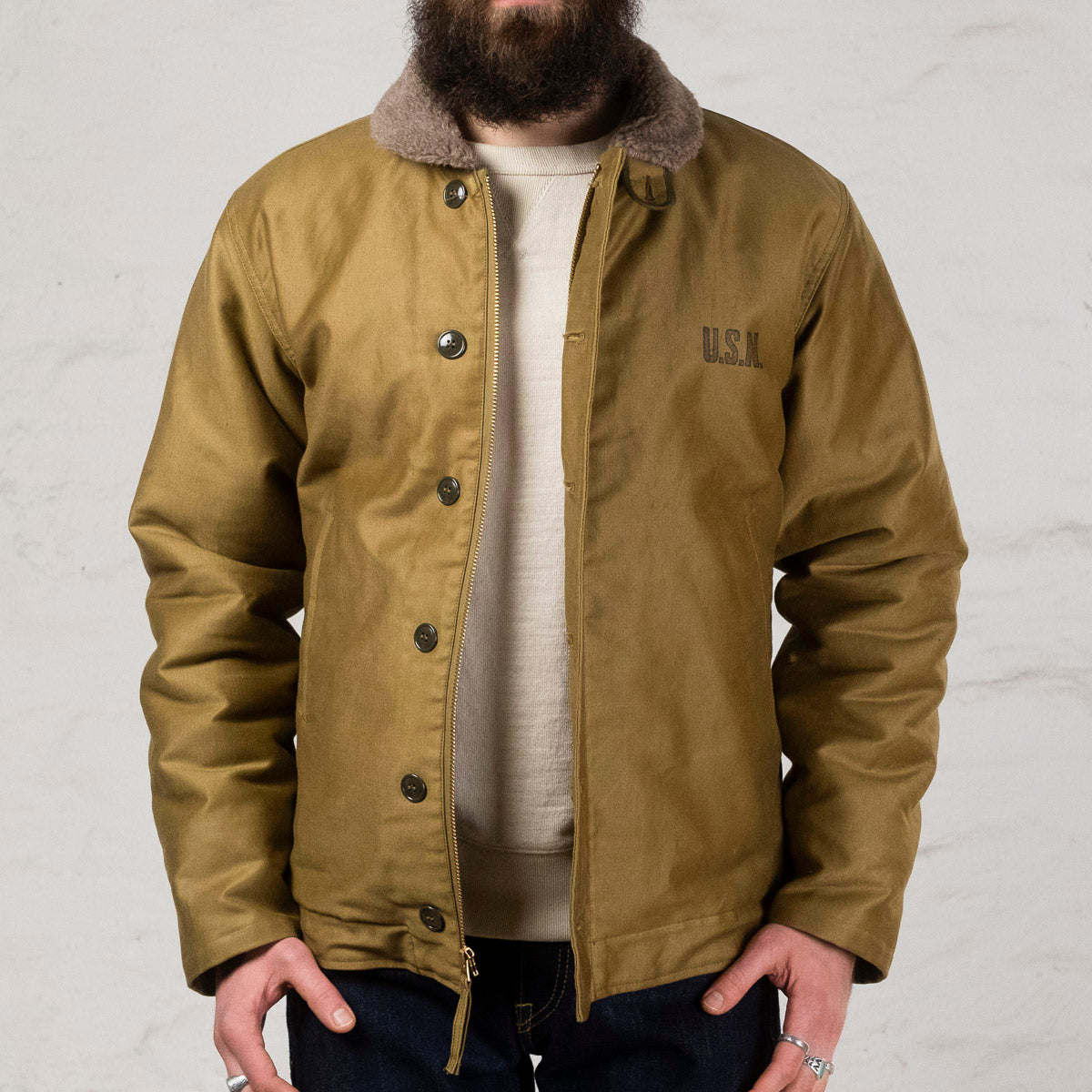 BR15345 N-1 Navy Department Demotex-ED Khaki