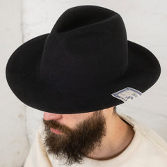 Travelers Rabbit Hat Schwarz