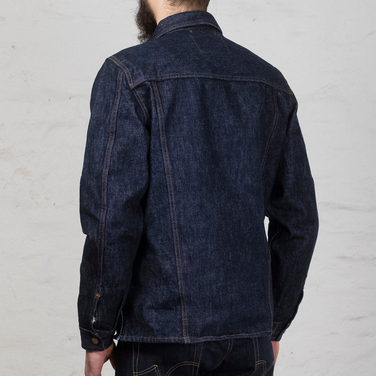 Fargo Trucker Jacket 18oz Shiroyama