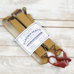 Lot 6045 Men's Springs Suspenders Beige