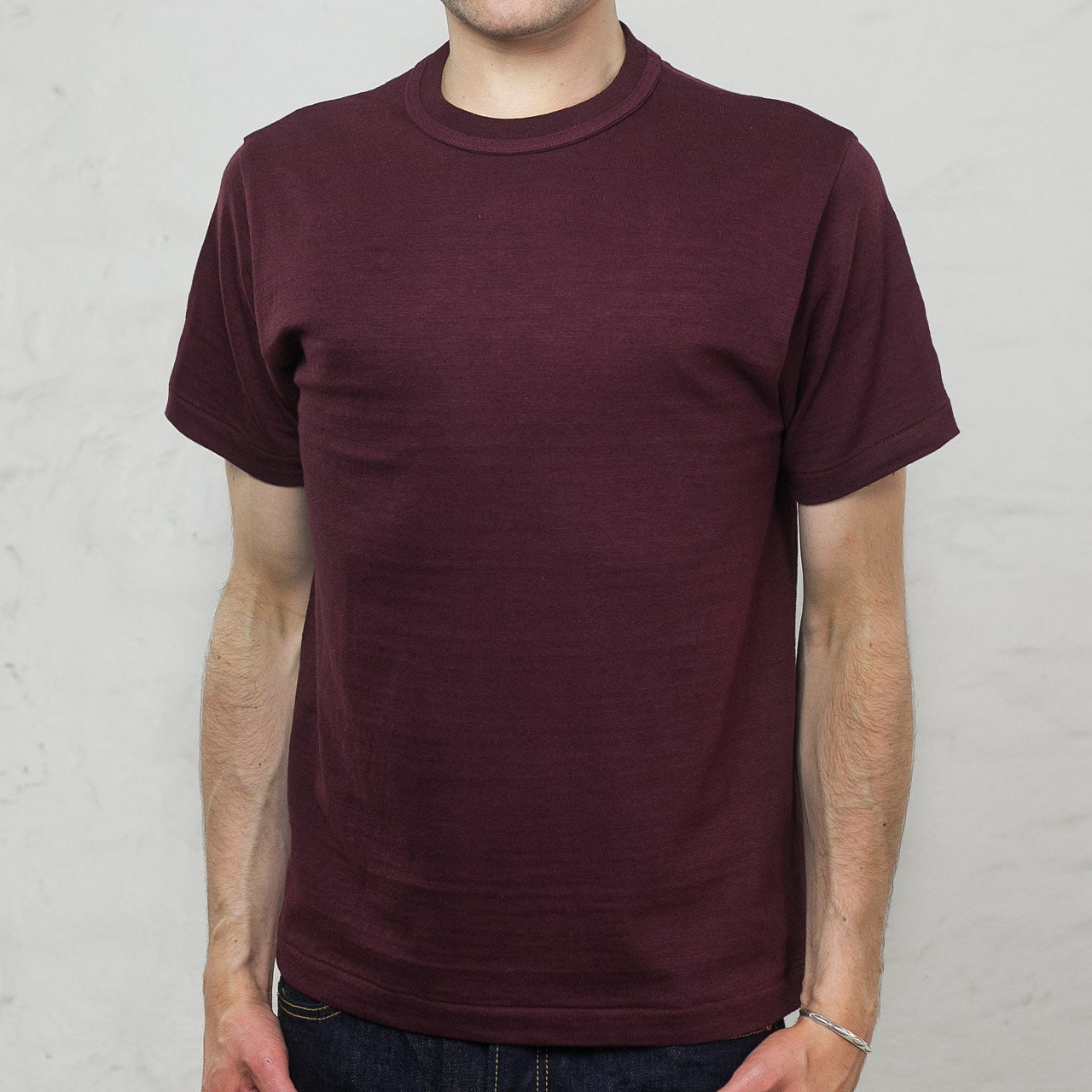 Lot 4601 Round Neck T-Shirt Bordeaux