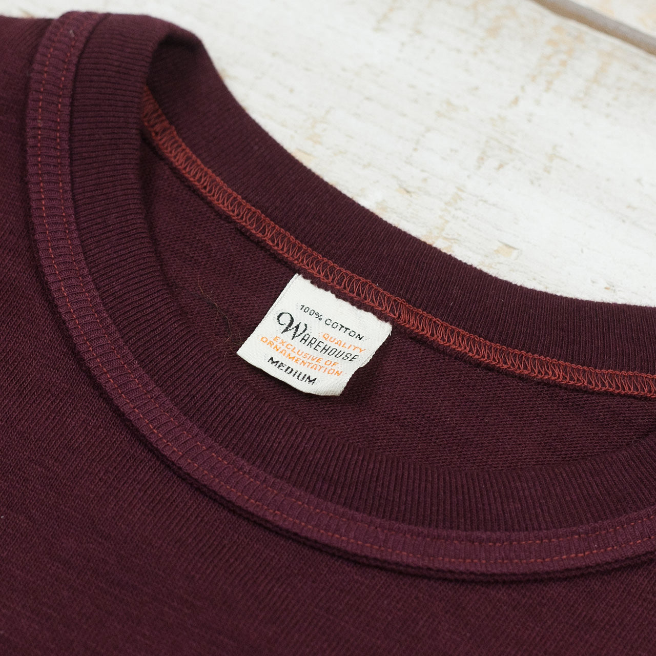 Lot 4601 Round Neck T-Shirt Bordeaux