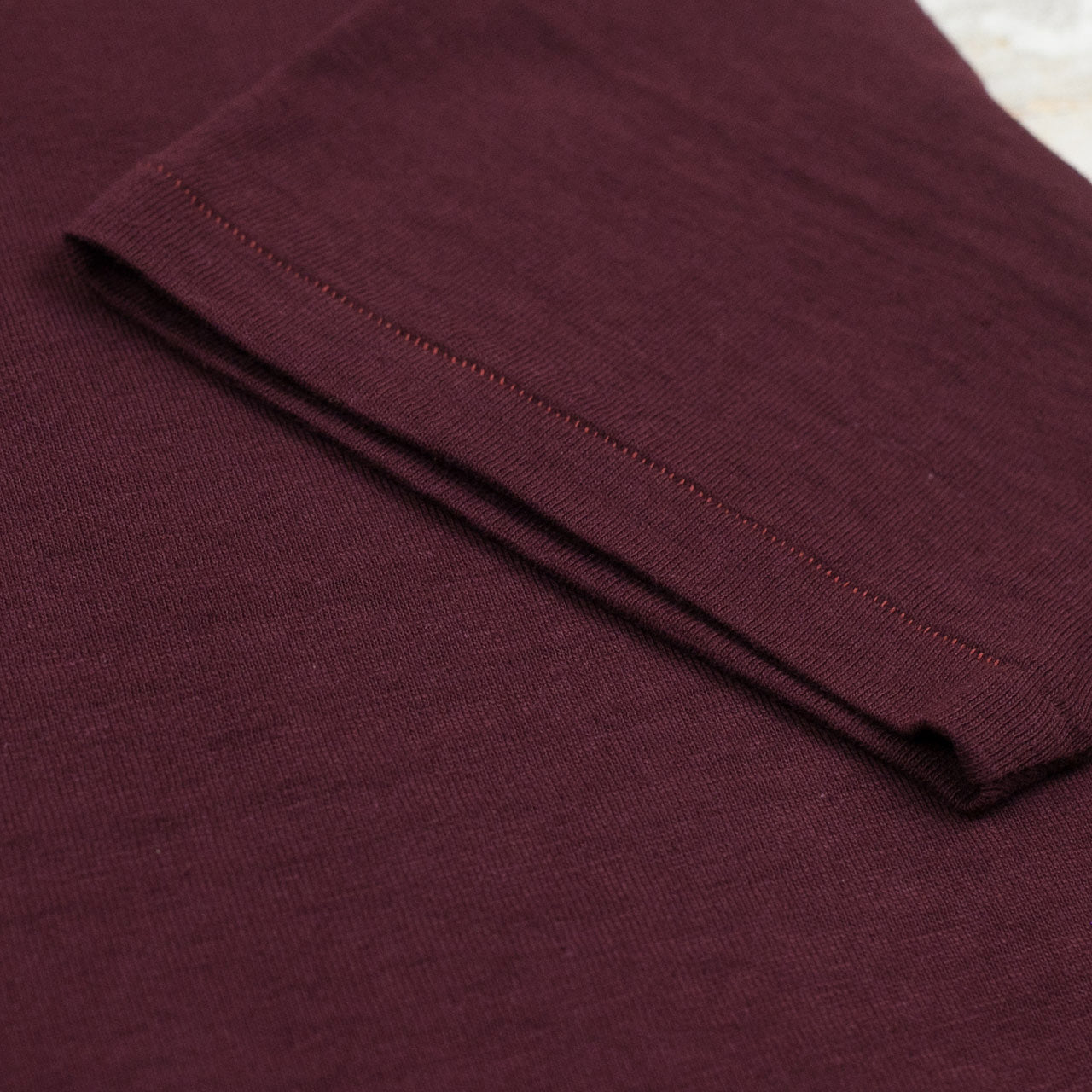 Lot 4601 Round Neck T-Shirt Bordeaux
