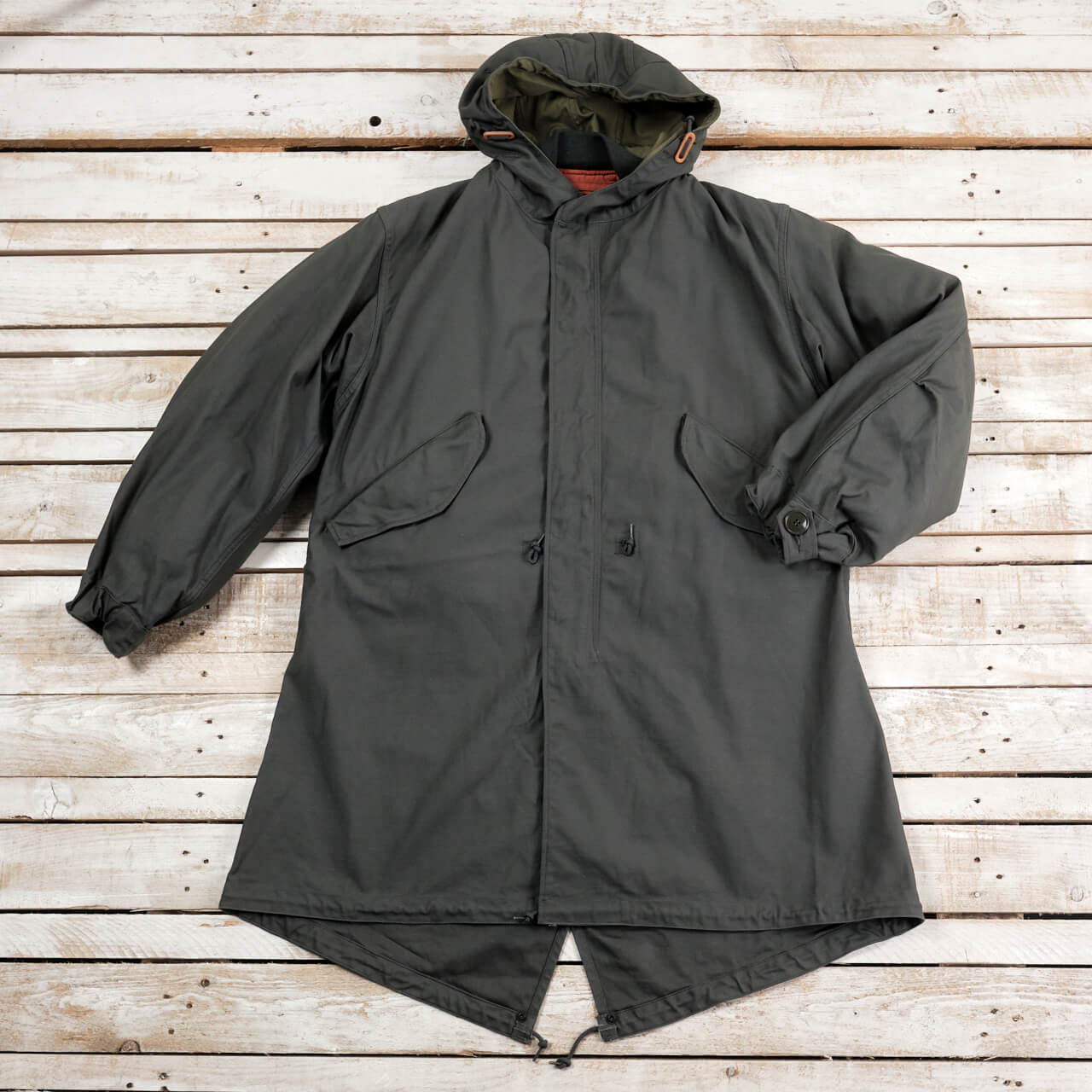 BR15333 M-51 Parka With MA-1 Liner Olive