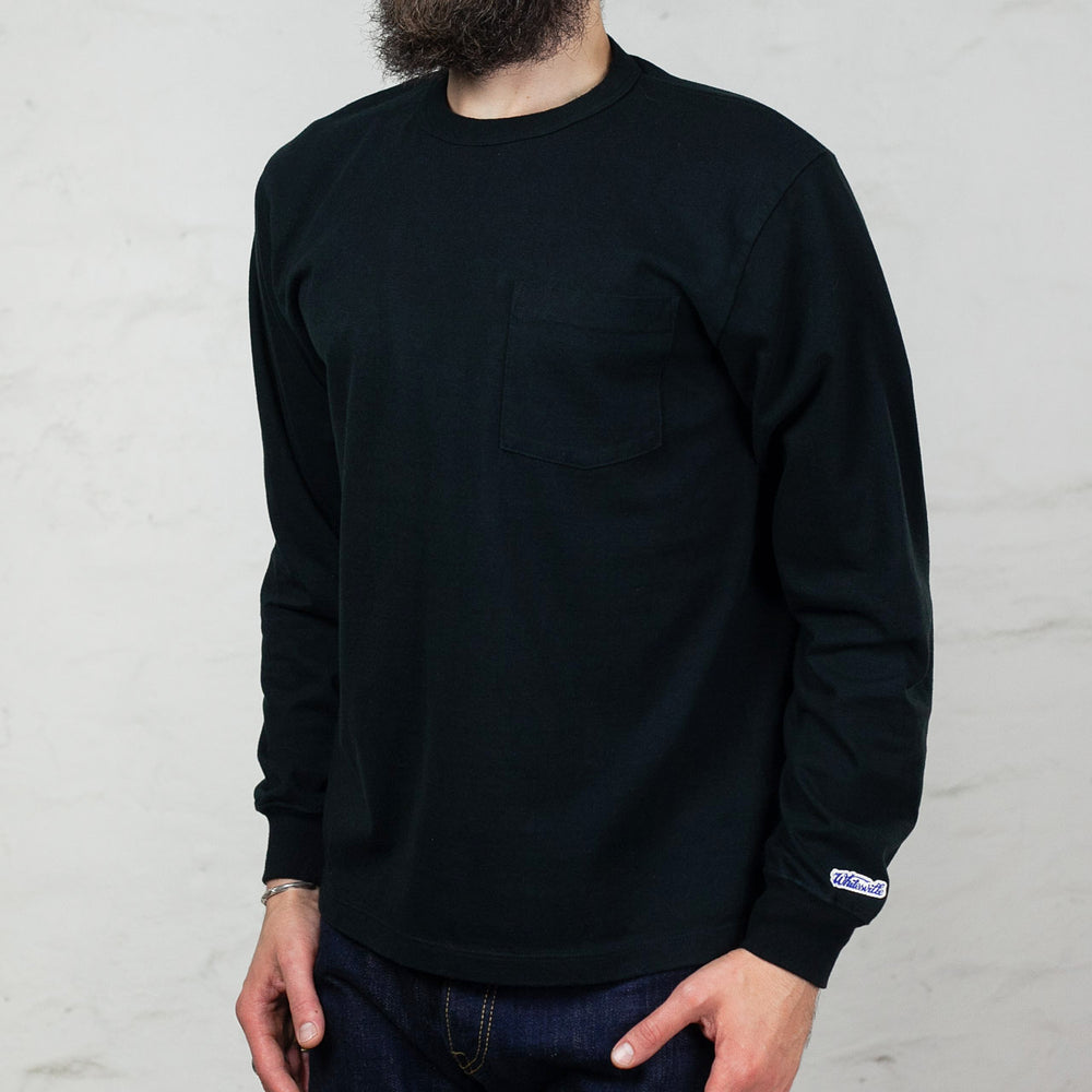 Longsleeve Pocket Tee Black