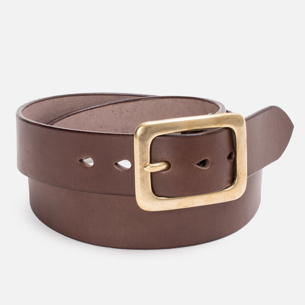 Ceinture IHB-11-BRN en cuir Tochigi robuste Marron