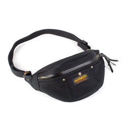 IHE-37 21oz Denim Waist Bag Black