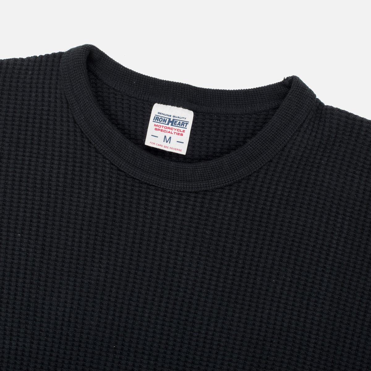 IHTL-1301 Waffle Long Sleeved Thermal Top Schwarz