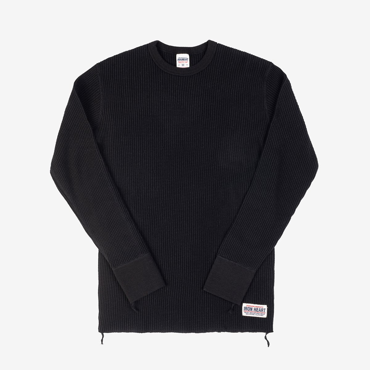 IHTL-1301 Waffle Long Sleeved Thermal Top Schwarz