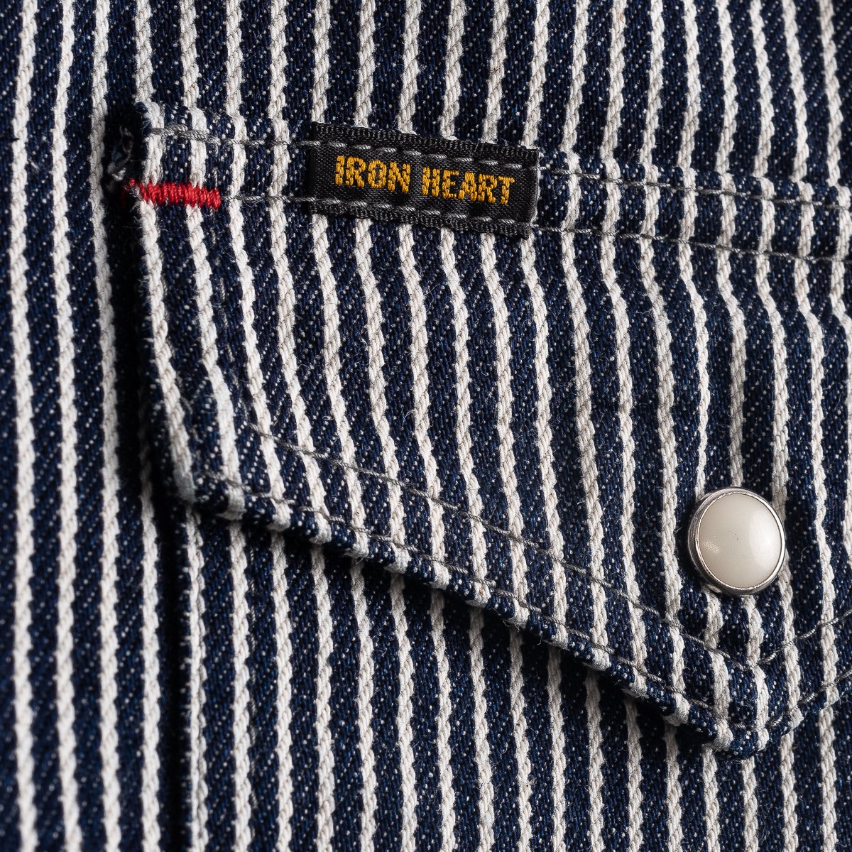 IHSH-07-IND Western Shirt Hickory Stripe
